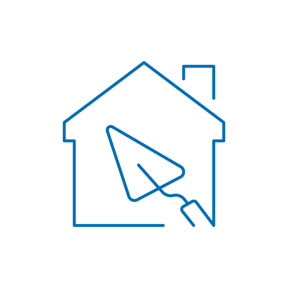 Фасад с наружными штукатурными слоями