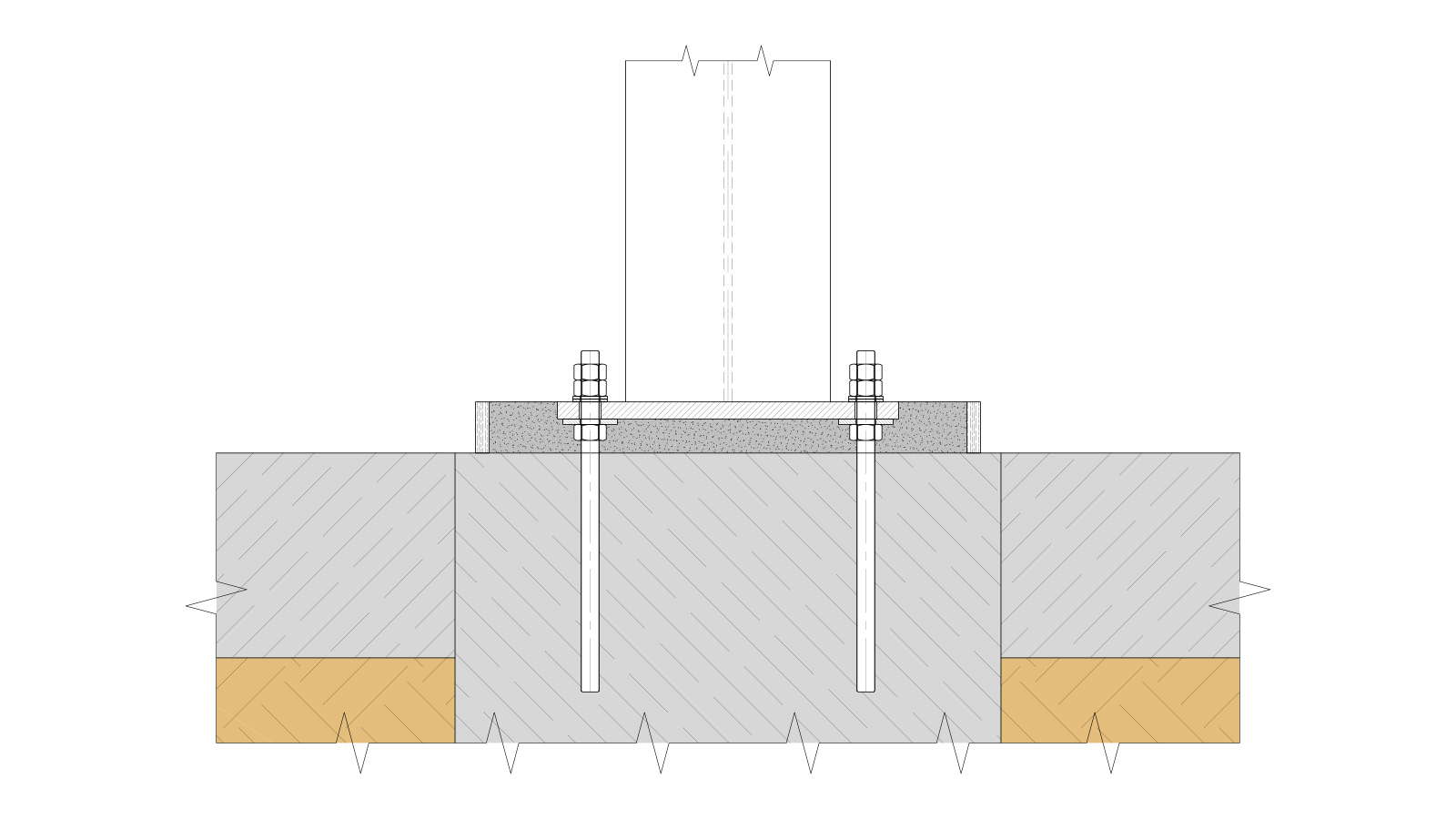 Монтаж металлических колонн, мачт, стоек в условиях отрицательных температур (до -10°C)