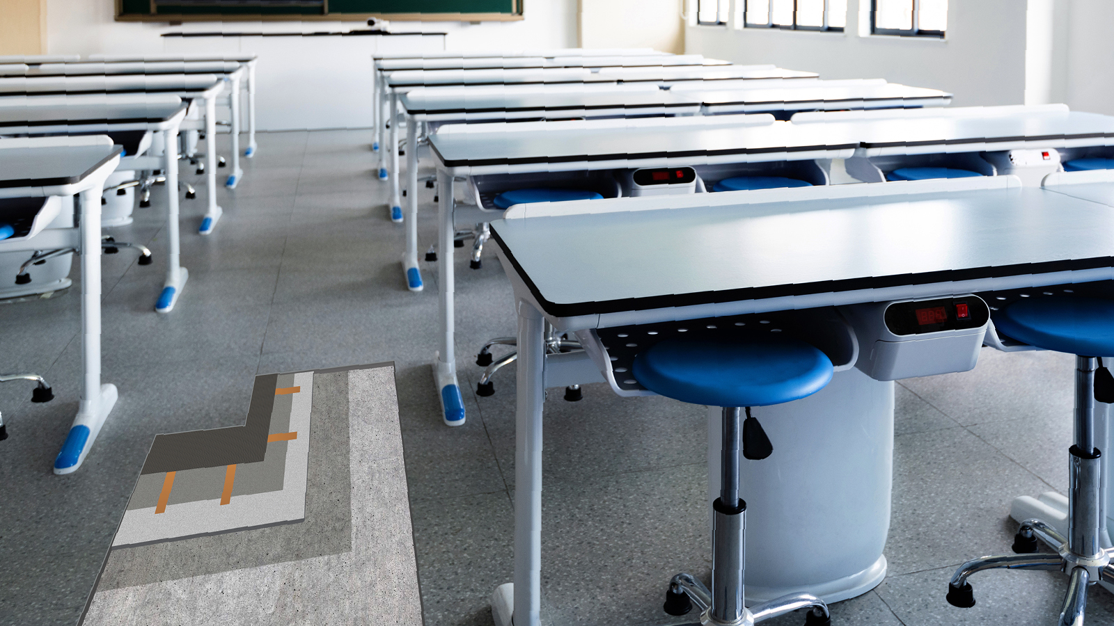 Токопроводящее ПВХ-покрытие