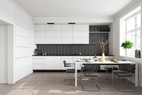 Топ-3 материала для фартука на кухне и советы по их укладке