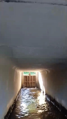 Капитальный ремонт гидротехнических сооружений по улице Узорной на р. Патрушиха