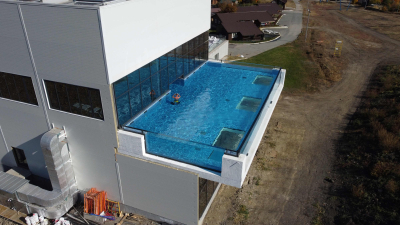 Парящий открытый бассейн, «Хвалынские термы»