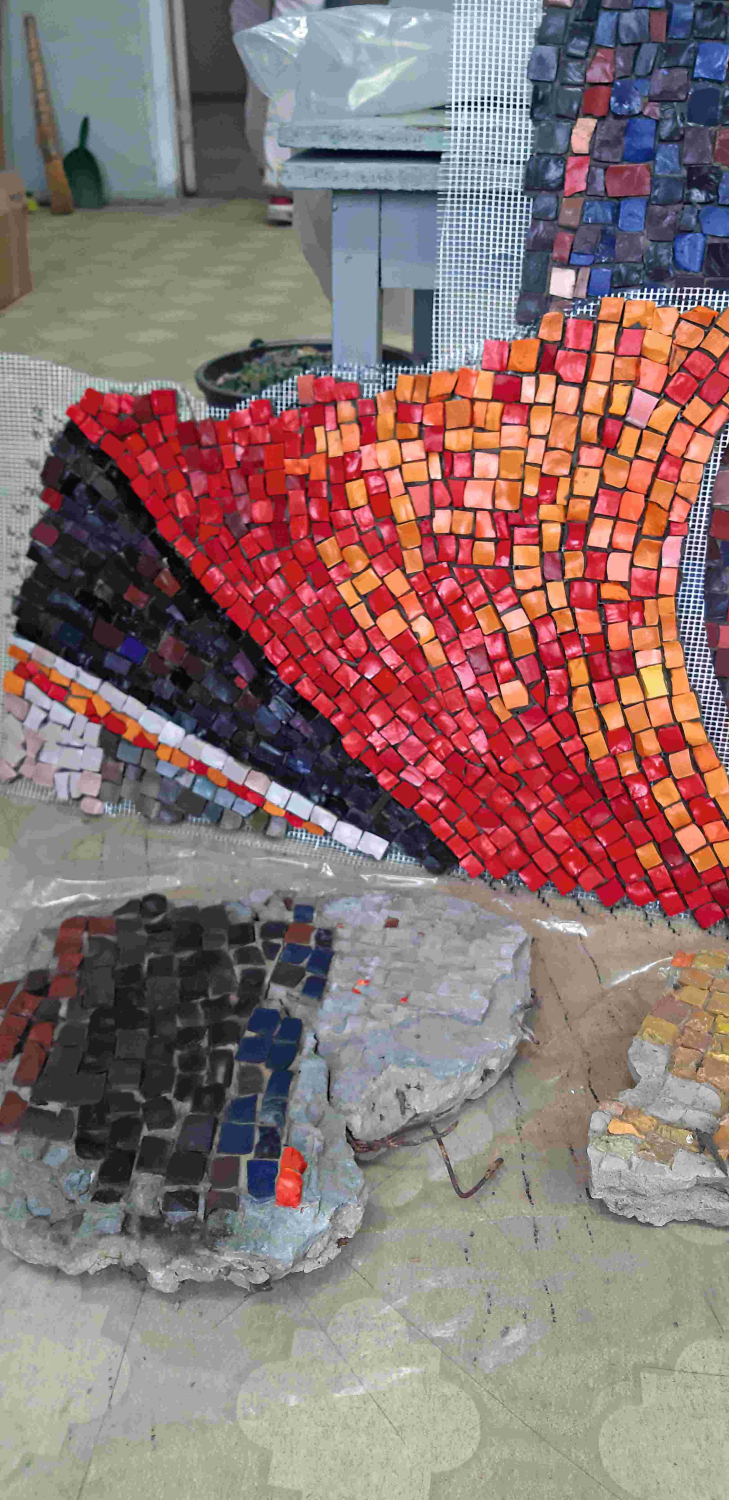 Стела-панно &quot;Радость труда&quot;