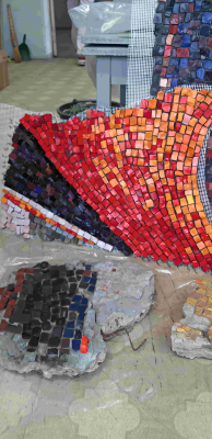 Стела-панно &quot;Радость труда&quot;