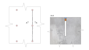 Ремонт трещин, вызванных длительной усадкой