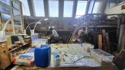 Мозаичное панно Бронислава Кураго