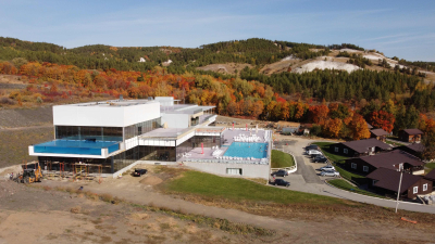 Парящий открытый бассейн, «Хвалынские термы»