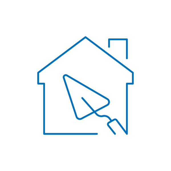 Фасад с наружными штукатурными слоями