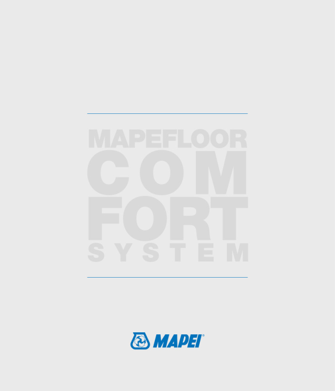 MAPEFLOOR COMFORT SYSTEM