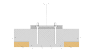 Монтаж металлических колонн, мачт, стоек в условиях отрицательных температур (до -10°C)