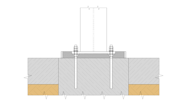 Монтаж металлических колонн, мачт, стоек в условиях отрицательных температур (до -10°C)