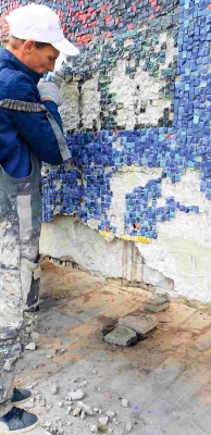 Стела-панно &quot;Радость труда&quot;