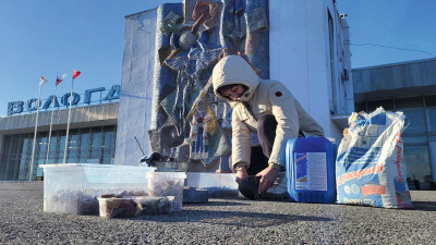 Мозаичное панно &quot;Гостеприимная Вологда&quot;