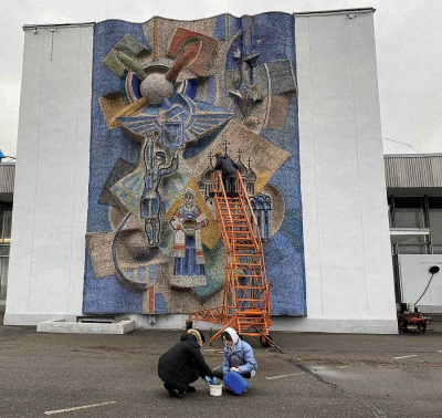 Мозаичное панно &quot;Гостеприимная Вологда&quot;