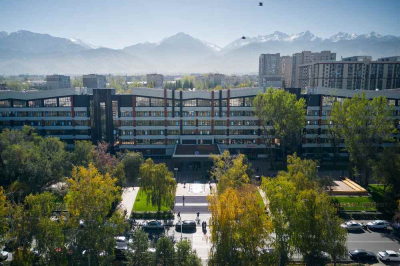 Комплекс пешеходных динамических фонтанов при университете КазГАСА