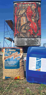 Стела-панно &quot;Радость труда&quot;