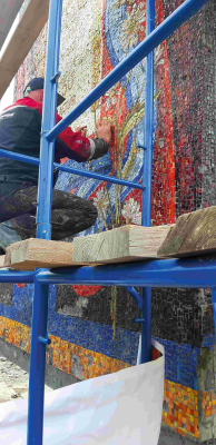 Стела-панно &quot;Радость труда&quot;